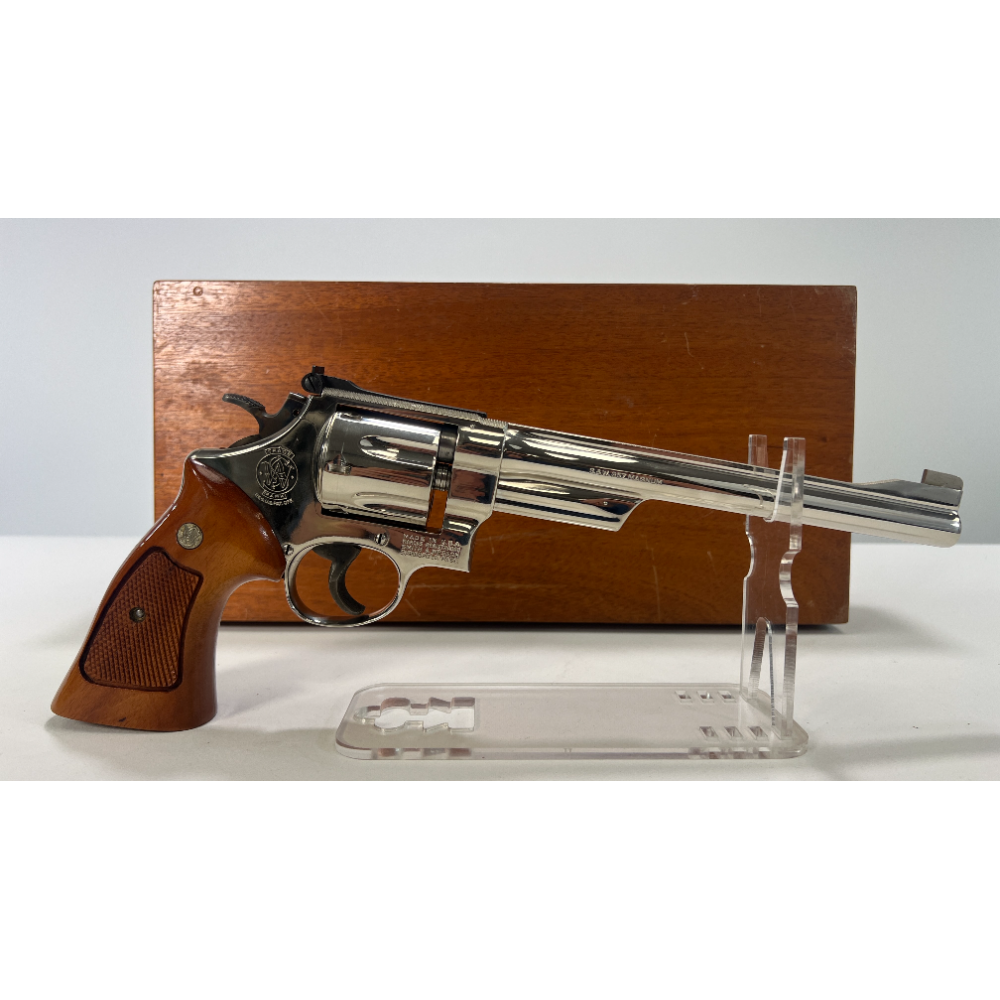 Smith  Wesson 27-2  Revolver - .357 Mag - Nickel Finish thumbnail