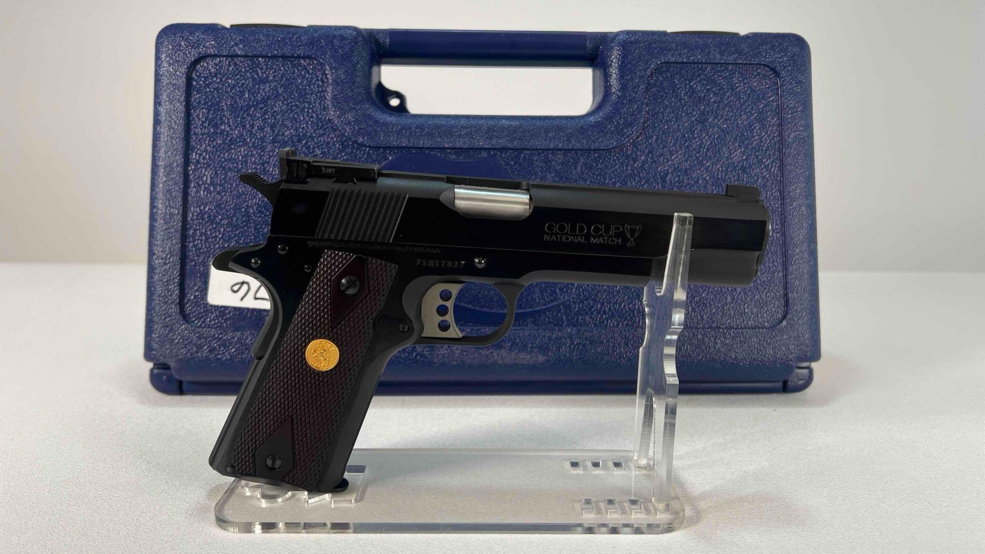 Colt Series '70 MK IV Gold Cup Nation Match Pistol thumbnail