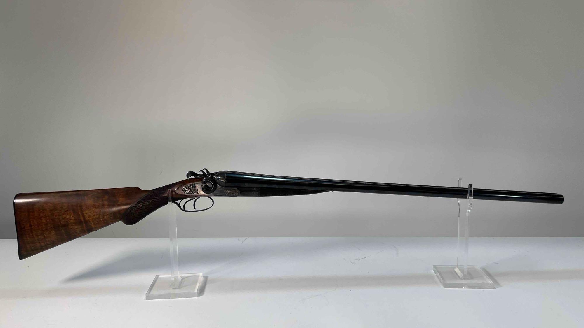 W&C Scott & Sons Double Hammer 12 Gauge SxS Shotgun - 39635 thumbnail